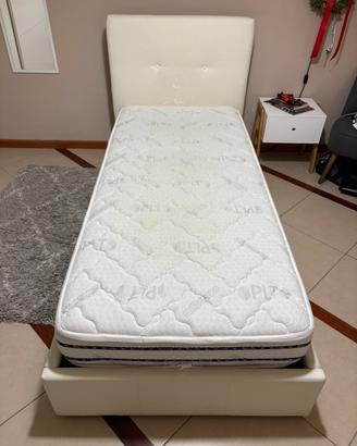Letto contenitore + materasso