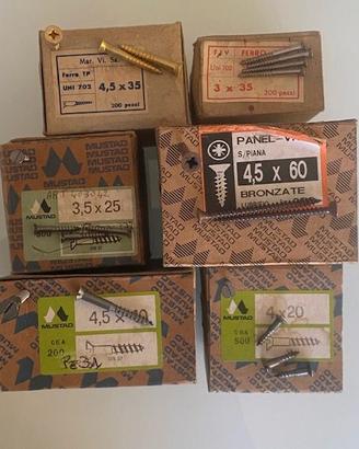 Scatole viti Mustad