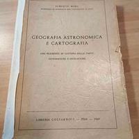 Libro "Geografia astronomica e cartografia" - 1969