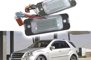 LUCI TARGA A LED PER MERCEDES CLASSE ML W164 2008 