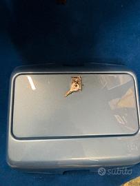 Bauletto azzurro vespa et3 ,primavera,special