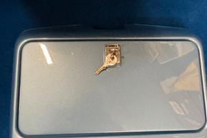 Bauletto azzurro vespa et3 ,primavera,special