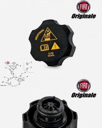 tappo refrigerante ORIGINALE fiat/alfa 53330779