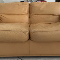 salotto in pelle originale Poltrona Frau