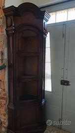 Angoliera classica in legno fine anni '60 - Ottime