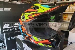 Casco cross fibra ls2 mx700 subverter rascal orang