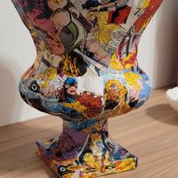 vaso pop art marvel spiderman