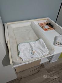 Materassino fasciatoio IKEA VÄDRA con federa