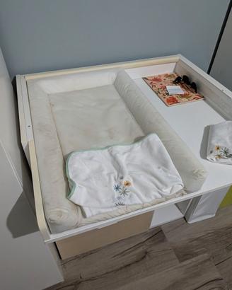 Materassino fasciatoio IKEA VÄDRA con federa