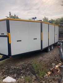 Carrello porta barche chiuso