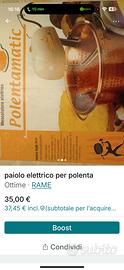 Paiolo elettrico per polenta