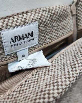 Gonna Armani Lana 100% Collezioni Made Italy