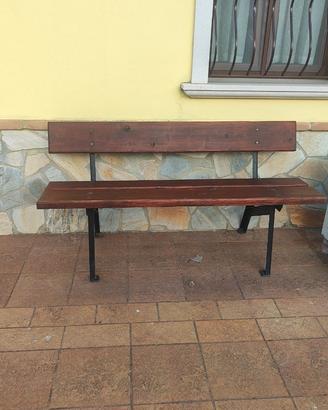 Panche in legno da esterno