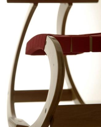 Cavalcabile in Legno Olga Rocking Horse di Sirch
