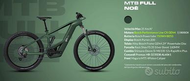 E-MTB mai usata, come nuova.