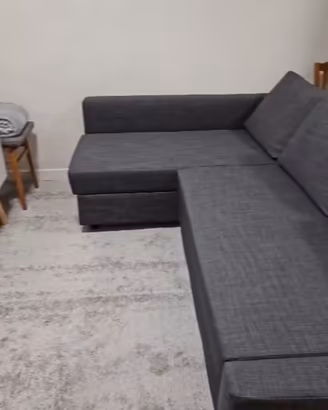 Tappeto 160x230 grigio chiaro Jysk