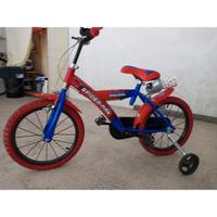 bici Spiderman come nuova 