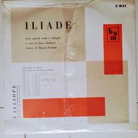 Gualazzi / Pizzardi Lp Omero Iliade / Calliope Dis