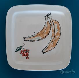 Piatto ceramica Laveno vintage