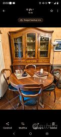 credenza con tavolo