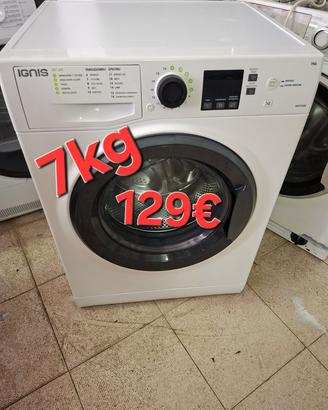 Lavatrice ignis 7kg 1200 giri di centrifuga 