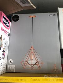 Lampadario Byron ispirin color rame