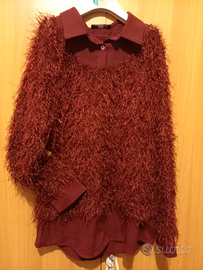 Maglione bordeaux