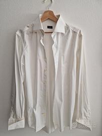 Camicia Uomo Bianca Cotone nuova L Per Gemelli
