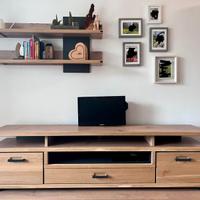 parete attrezzata L200 x p 45 cm