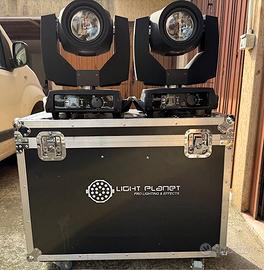 Coppia Beam 7R Moving Head - Con baule