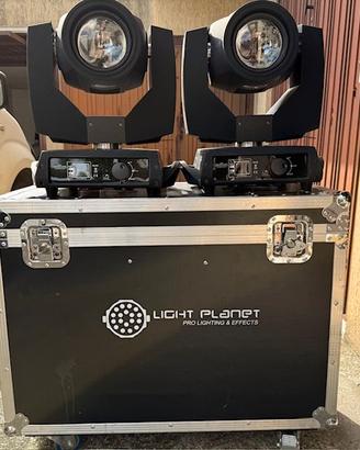 Coppia Beam 7R Moving Head - Con baule