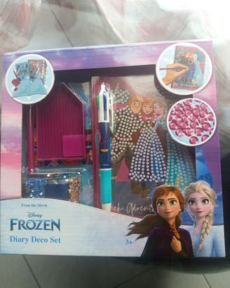 set decorazioni diario segreto Frozen 