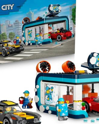 LEGO City Autolavaggio Drive-In Giocattolo - Inclu