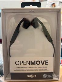 Shokz OpenMove Auricolari a conduzione ossea NUOVI