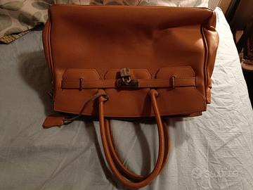 borsa grande pelle
