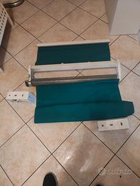 Tenda a rullo verticale verde 