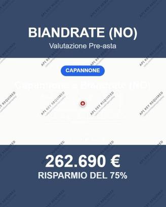 Immobile in asta di 1809 m² a Biandrate