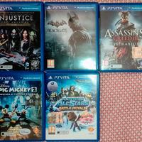 Lotto 5 Giochi Ps Vita originali