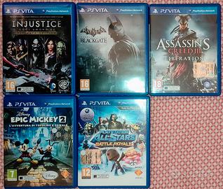 Lotto 5 Giochi Ps Vita originali