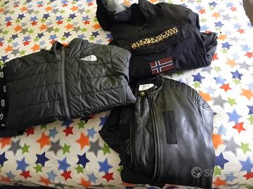 Giubbotti, scarpe,ciabatte e pantaloni di marca 