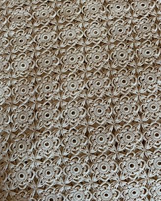 Coperta matrimoniale  nuova lavorata a uncinetto