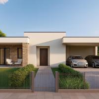 VILLA TRICAMERE SU UNICO LIVELLO - eleganza con...