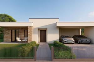 VILLA TRICAMERE SU UNICO LIVELLO - eleganza con...