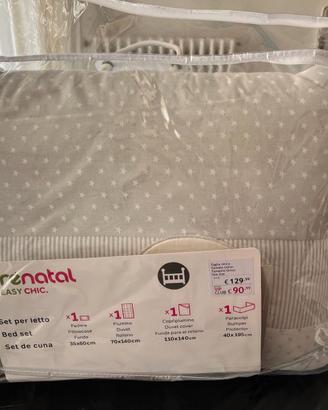 Set paracolpi+piumino+copripiumone+federa Prenatal