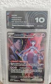 mewtwo  ex del Team rocket  pokemon 