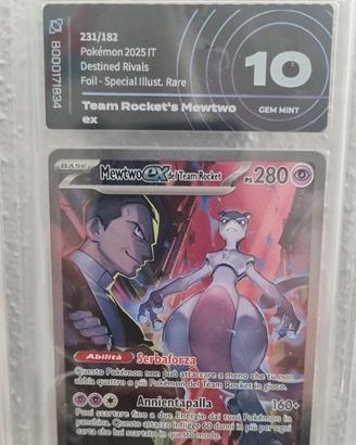 mewtwo  ex del Team rocket  pokemon 