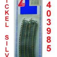 Lima Italia: blister 8 binari (4+4) Nickel silver