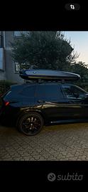 barre portatutto  e  baule/box orginali bmw
