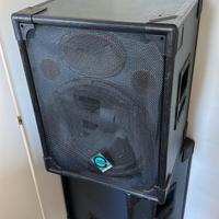 Coppia casse professionali Genaralmusic