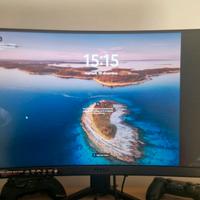 Monitor MSI curvo 24"
